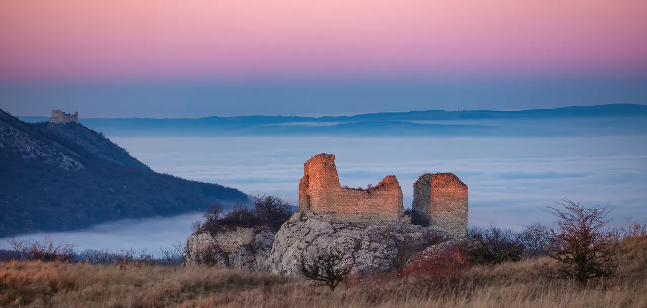 Palava landscape view